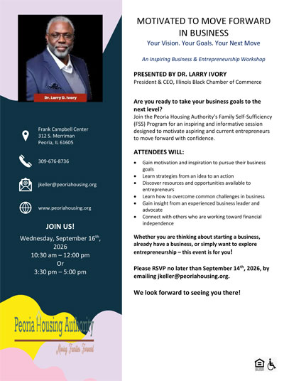 Motivated To Move Forward Flyer