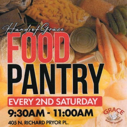 Food Pantry Every 2nd Saturday 9:30am to 11:00am